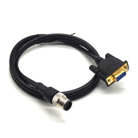 GXMRHWY M12 Male 5Pin to DB9 Female Can Connecting Cable 1Meter