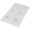Silikomart Decor Round 50 Silicone Baking and Freezing Mold with