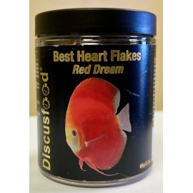 Discusfood Best Heart Flake Red Dream 65g EXCLUSIVE DISTRIBUTORS IN THE U.S.A.