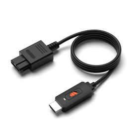 ZUZONG N64 to HDMI Adapter, N64 to Hdmi Converter SNES Converter SNES Adapter, SNES/NGC to HDMI Support 16:9/4:3 Conversion Plug and Play (New Upgrade