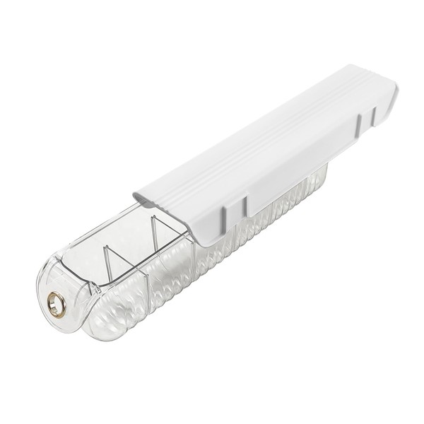 BOROLA Clear Wall-Mounted Drawer Organizer, Punch-Free Transparent Underwear & Sock