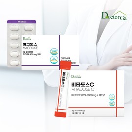 The doctor Vitadose C Magdose 6+6 Vitamin C 3000mg + Magnesium 400mg 6 month supply / 비타도스C 마그도스 6+6 비타민C3000mg + 마그네슘 400mg 6개월분
