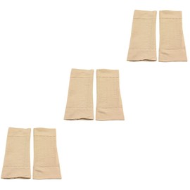 Healeved 3pairs Elastic Compression Arm Sleeves for Women Slimming Upper Arm Shaper for Fitness Tone and Shape Made Stretchy Material for Workout and Everyday Wear