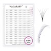 NAGARAKU 5D Premade Fan Eyelashes, 320 Fans Volume, Premade Fans