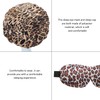 1 Sleeping Eye Mask, 1 Leopard Print Nightcap, Three-Dimensional Eye