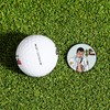 JIAOWEI Enamel Golf Ball Marker with Magnetic Hat Clip -