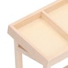 Doll House Shelf Display Racks 1:12 Miniature Wooden Stand Shelf
