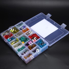 Car Fuses Assortment Kit Durable Fuse Classification Kit Convenient Replacement for Cars/SUVs/Trucks Ideal for Automotive Use 400PCS