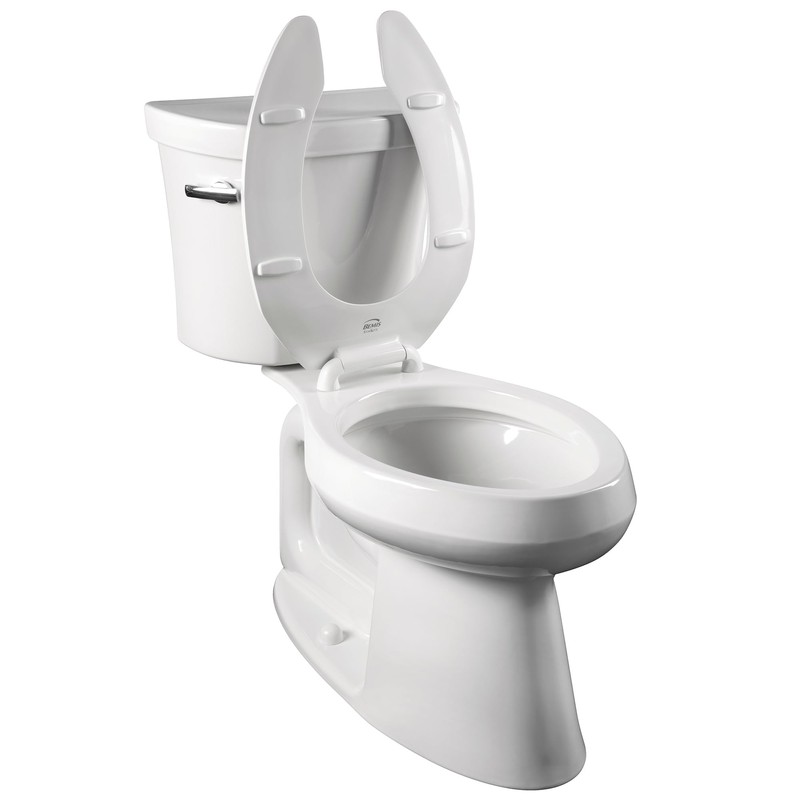 BEMIS 1955CT 047 Commercial Heavy Duty Open Front Toilet Seat