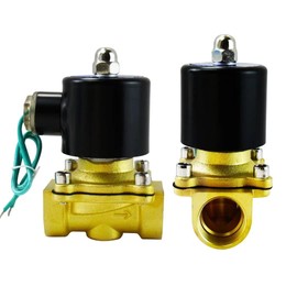 3/4 Inch 24 VAC Normally Closed Brass Solenoid Valve