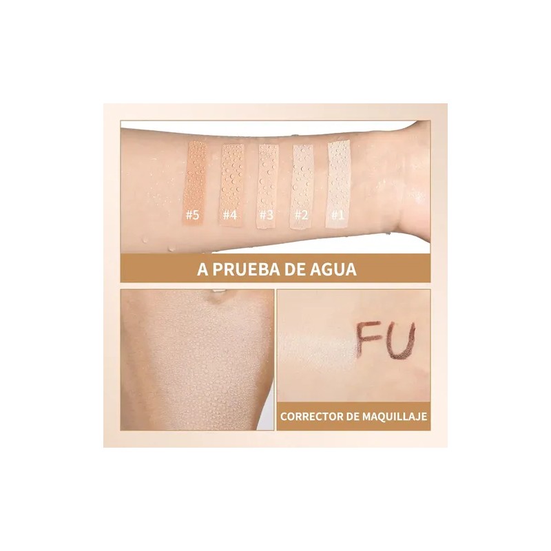 Base De Maquillaje Belleza Corrector 2 En 1 Beige Cálido