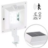 Lunartec Outdoor Garden Lighting: Solar LED Gutter Light with PIR