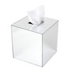 J JACKCUBE DESIGN Overall Acrylic Square Tissue Box Cover Holder
