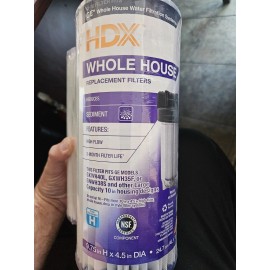 HDX 1010173917 Whole House Replacement Filters 9.75in H X 4.5in DIA 2-pack.