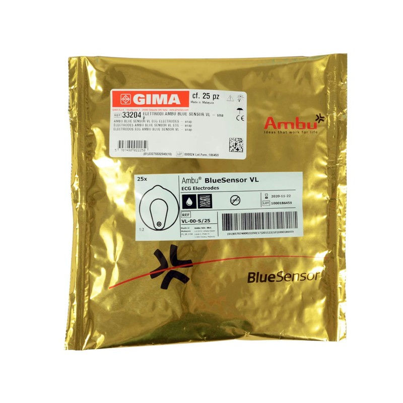 ELETTRODI AMBU BLUE SENSOR VL - snap