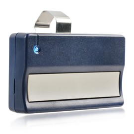 Garage Outlet Replacement Gate Door Opener Visor Remote for Liftmaster Chamberlain Craftsman Raynor 971LM 950CB 953CB Red Orange Learn Button - 1 Button Blue Shell Design