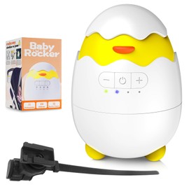 Robofun Pram Swinging - The Original Sleeping Aid for Babies, Baby Rocker with 5 Adjustable Swing Intensities, Portable Rocking Function for the Pram Mover Electric