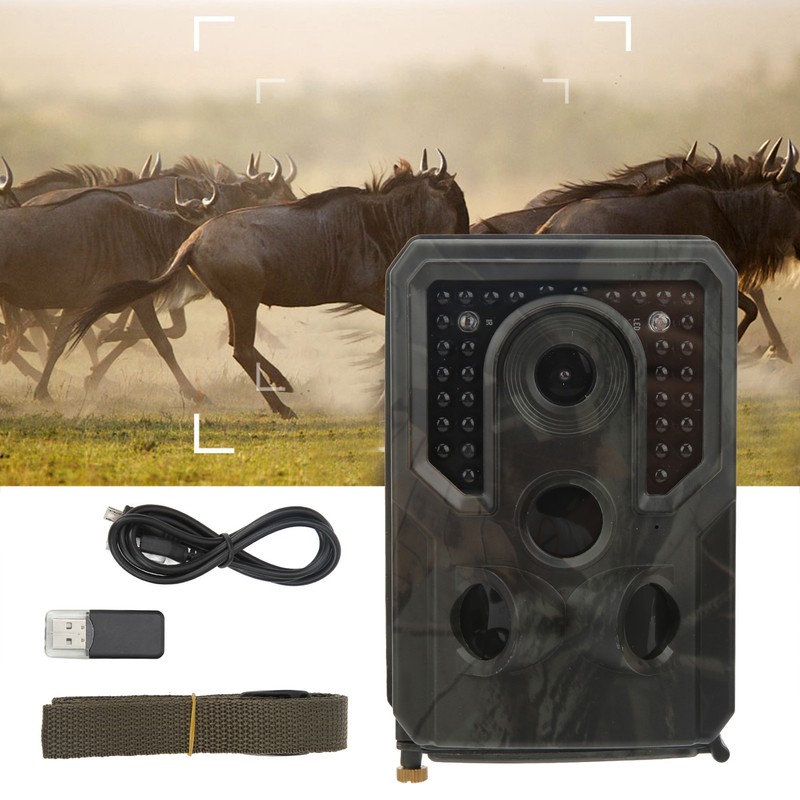 Trail Camera Infrared Night Vision 16MP Photo 1080P Video Motion
