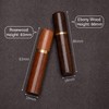 WUTA Leather Craft Needles Rosewood Needle Case Hand Sewing Needles