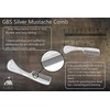 G.B.S Ultimate & Unbreakable Beard Mustache Comb Men X- Grooming