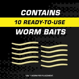 Tomcat Mole Killer Worm Bait, 10 Count (Pack of 4)