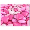 Pretty Pink Hearts Blank Note Cards - Valentine's Day Greeting