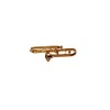 GEWA Unisex Trombone Brooch Pin Gold Tone 980035