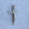 Kruzifix-Anhänger, aus 925er Silber.