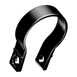 Scosche PSC21010 BaseClamp 1.85” Tube Clamp for ATV's UTV's and Side x Sides, Black