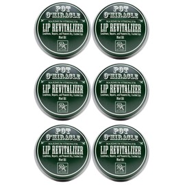 Ruby Kisses Pot O' Miracle Maximum Strength Lip Revitalizer Lip Balm (Mint-6 Pack)