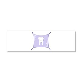 CafePress Tooth Fairy Pillow Car Magnet 10 X 3 10" x 3", Bumper Magnet