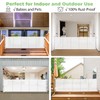 Reinforced 120 Inch Extra Long Retractable Baby & Dog Gate