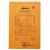 Rhodia Yellow Page Notepad, No19 A4+, Lined - Orange (19660C)
