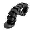 Cable Guide for Height-Adjustable Desks Flexible Cable Hose Length 1300