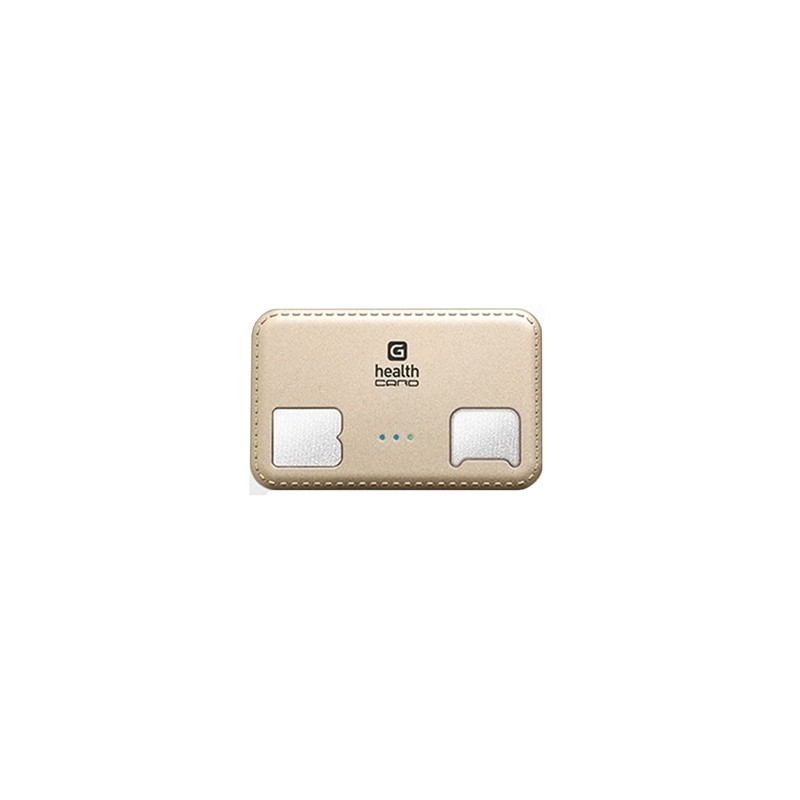 Business card-sized portable home InBody measuring device that fits in