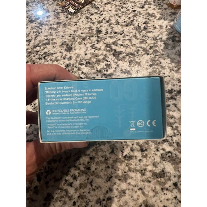 NEW JLab Audio JBuds Air Icon Series True Wireless Bluetooth