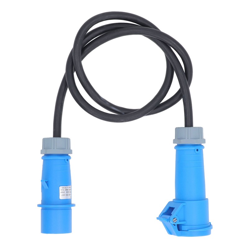 Camping Adapter Cable Male to Female 16A Coupling High Current