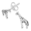 Heather Needham Sterling Silver Giraffe Earrings - SIZE: 11mm x