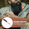 Cepillo para Barba de Hombre Zerodeko Mango de Madera Marrón