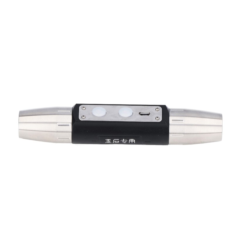 Identification Flashlight Super Bright USB Rechargeable Quad LEDs Portable Jade