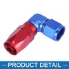 A ABSOPRO AN8 90 Degree Female Swivel Coupler 6061 Aluminum