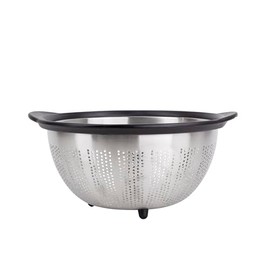 MasterPRO - Set of 3 Strainers and Strainers - Pack of 3 Kitchen Strainers - Stainless Steel Strainer - Fine Mesh Strainer for Pasta, Rice and Fruit