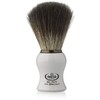 Omega 0196745 Fibre Shaving Brush "Black Hi-Brush", White