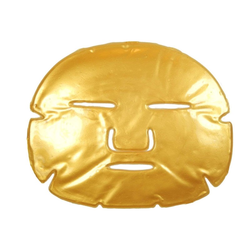 Golden Face Set of 10 Collagen Face Mask with Q10