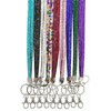Bling Diamante Rhinestone (Breakaway) Lanyards, (Silver) for ID Card Holders,