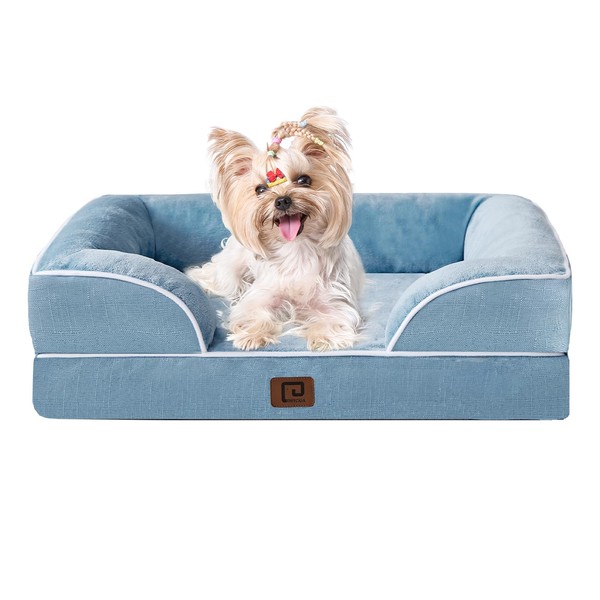 EHEYCIGA EHEYCIGA Orthopedic Dog Bed for Small Dogs, Waterproof Memory