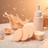 Make-up-Pinsel und -werkzeuge, superweicher Schaumstoff, leicht zu mischen, wiederverwendbar, waschbar,