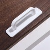 GUEDKIKL 4Pcs Self-Adhesive Cabinet Handle Stick on Door Handles, No