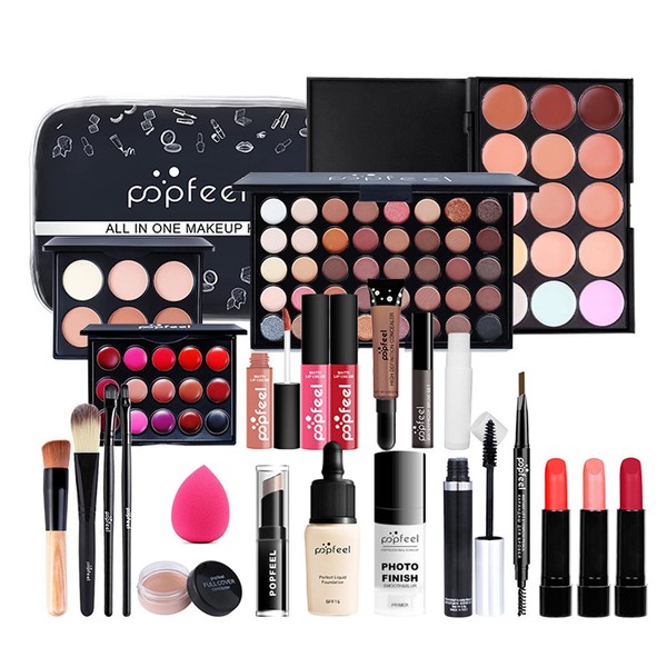24-Piece Make-Up Gift Set, Professional Cosmetic Makeup Set with Eyeshadow Lip Gloss Blush Concealer etc., Multifunctional Cosmetic Products Set for Teenage Girls Women #3