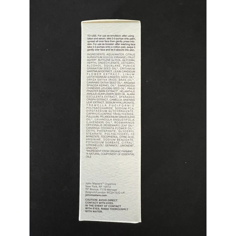 John Masters Naturals Concentrate Gel Milk with Pomegranate & Lily